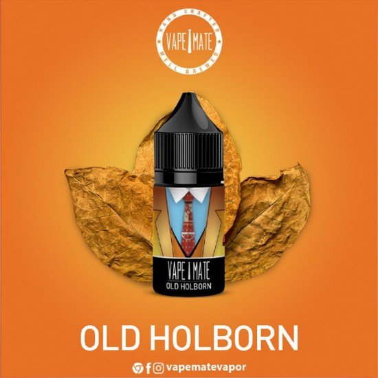 Vape Mate - Old Holborn 30 мл солевая жидкость