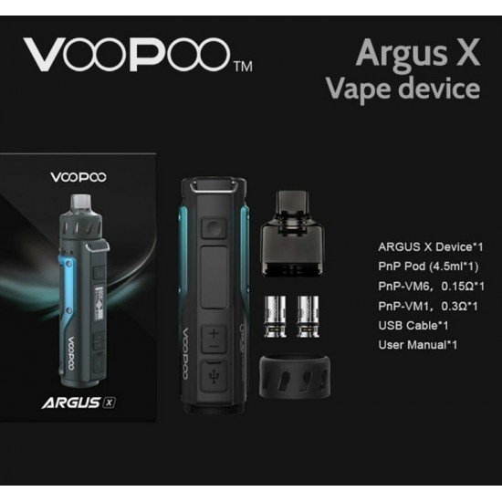 Voopoo - Комплект электронных сигарет Argus X 80 Вт