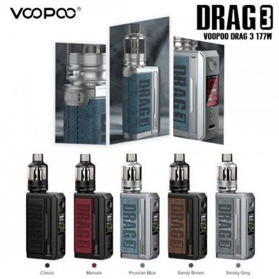 Voopoo - Drag 3 177w Electronic Cigarette Kit