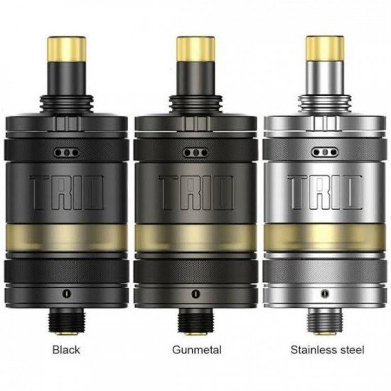 ZQ - Trio 22 mm Mtl Rta Electronic Cigarette Atomizer