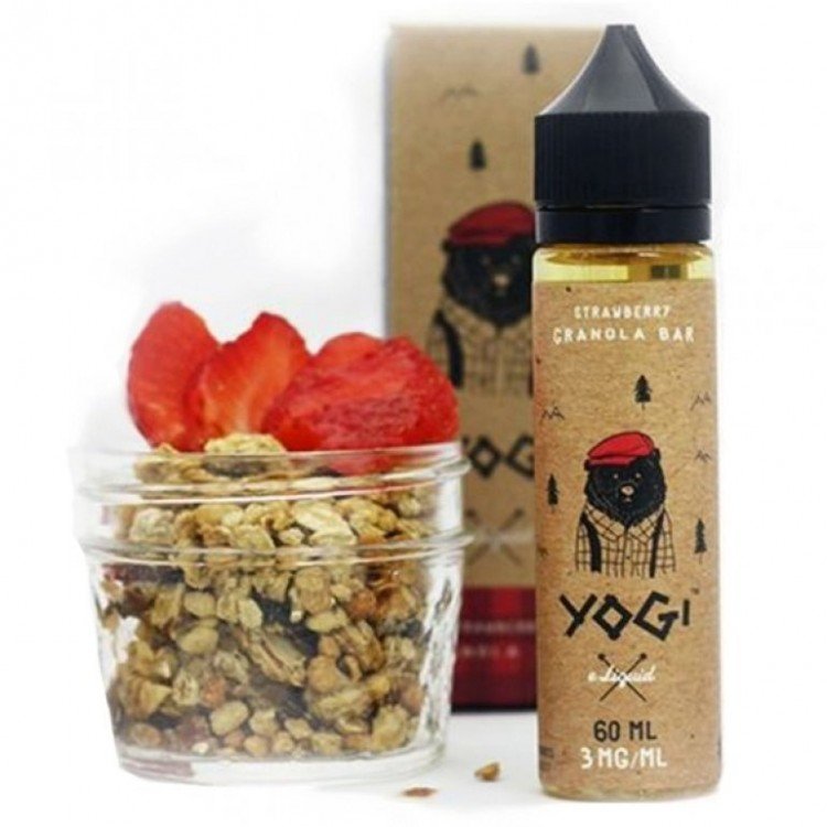 Yogi - Strawberry Gronala Bar 60 ML. Premium Likit